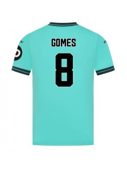 Wolves Joao Gomes #8 Replika Borta Kläder 2025-26 Kortärmad